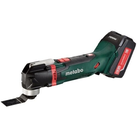 Metabo MT 18 LTX Multiværktøj med påsætninger 18V Batteri og lader ikke inkluderet